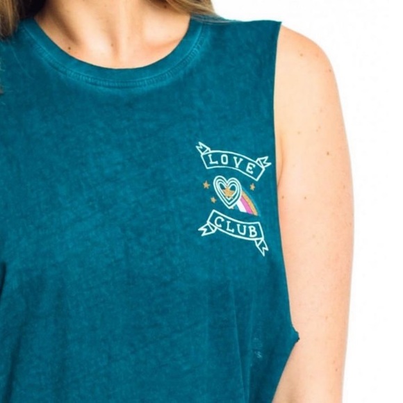 Spiritual Gangster Love Club Rocker Tank Small - Picture 2 of 10